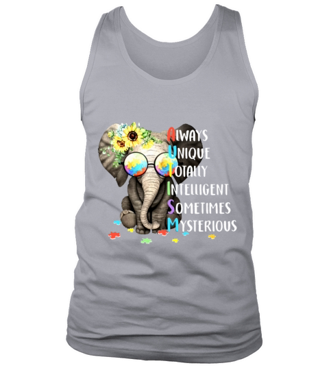 always uique totally intelligent sometimes mysteri Men's Tank Top