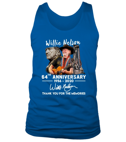 Willie Nelson Anniversary Tank Top Unisex