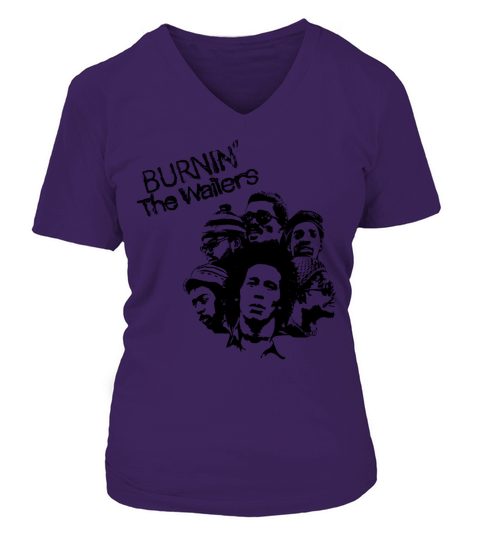 Bob Marley and The Wailers V-neck T-Shirt Woman