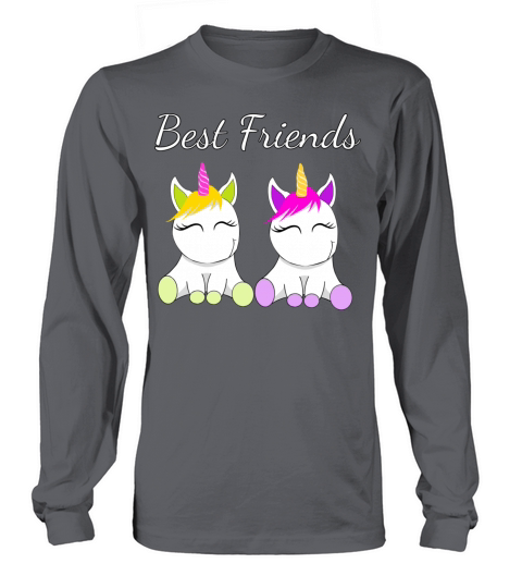 Best Friends Unicorns Men's Long Sleeve
