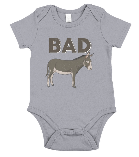 Bad Donkey Short Sleeve Baby One-Piece