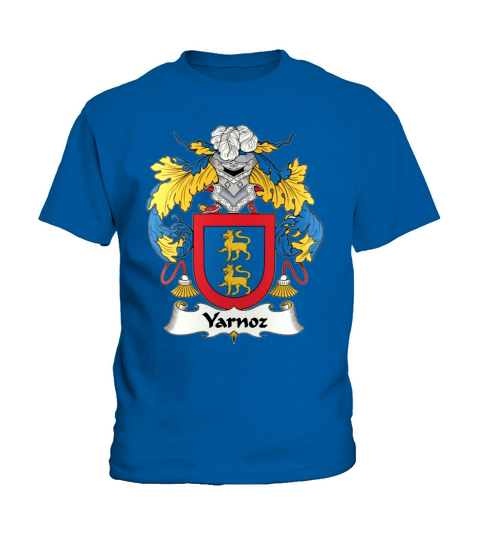 Yarnoz Family Crest Spanish Family Crests - Coffee Mug (colored) Kids T-Shirt
