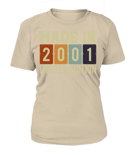 Made In 2001 Limited Edition Birthday T-Shirt Women's T-Shirt