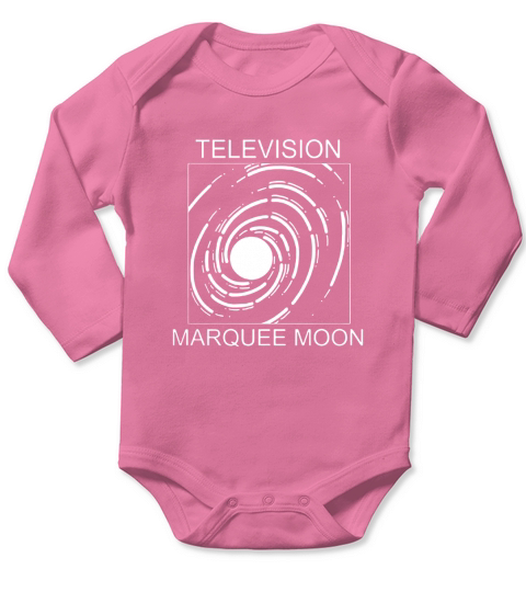 Television Band Marquee Moon Long Sleeve Baby One-Piece