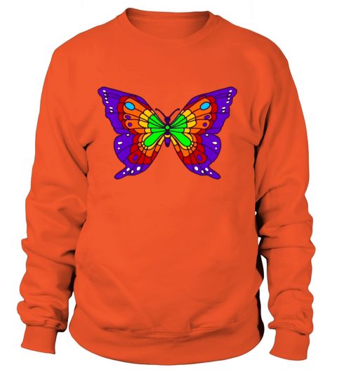 Classic Rock Butterfly Women's Sweatshirt