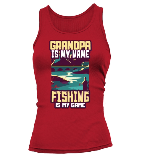 Fishing Grandpa Women's Tank Top