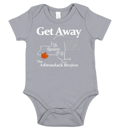 Get Away To Upstate New York Short Sleeve Baby One-Piece