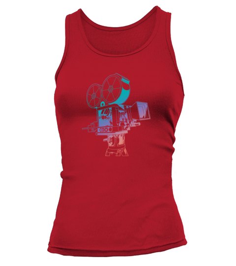 Vintage Video Camera Tank top Woman