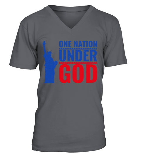 One Nation Under GOD Men's V-Neck T-shirt