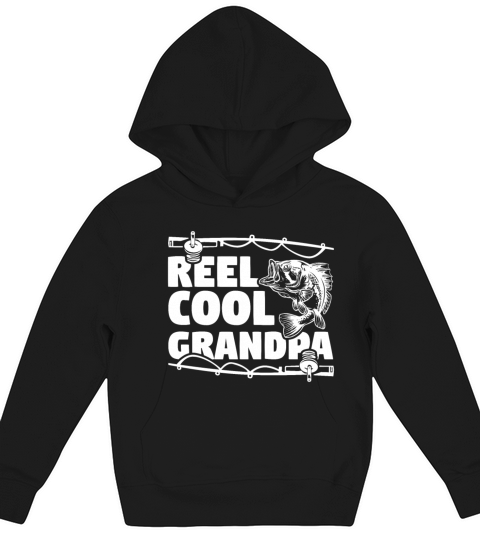 Real Cool Grandpa Kids Hoodie