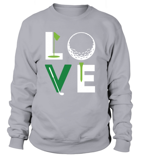 Golfer Love Golf T Shirt Women's Sweatshirt