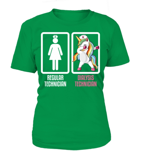Regular Technician Vs Dabbing Unicorn Dialysis Women's T-Shirt
