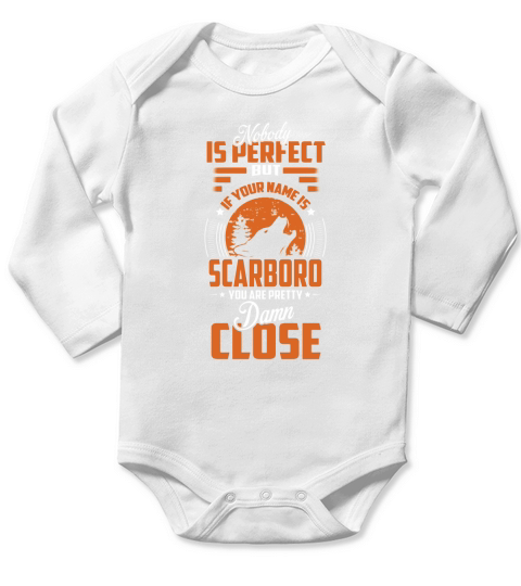 Scarboro Perfect Name Long Sleeve Baby One-Piece