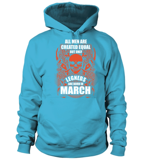 All Men are Created Equal But Only Legends are Bor Women's Hoodie