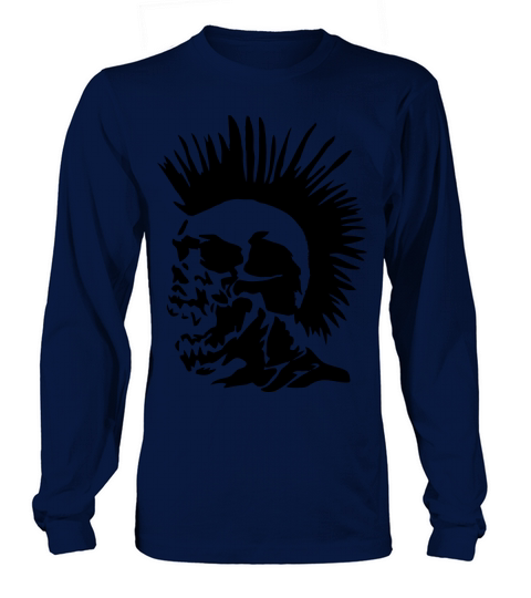 Skull Mohawk Women's Long Sleeve