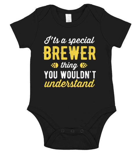 Brewer Its a special brewer thing you wouldnt understand Short Sleeve Baby One-Piece