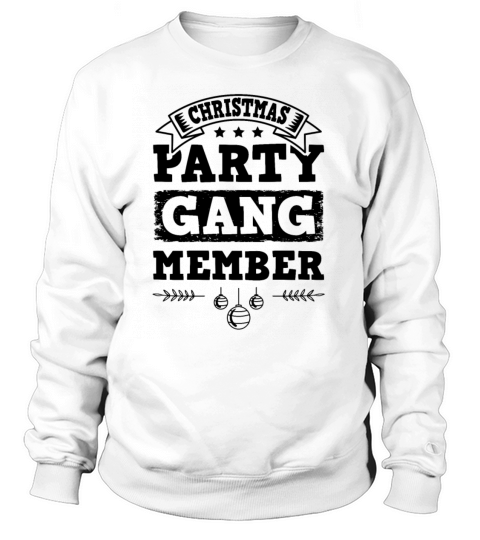 Christmas Party Gang Member Women's Sweatshirt