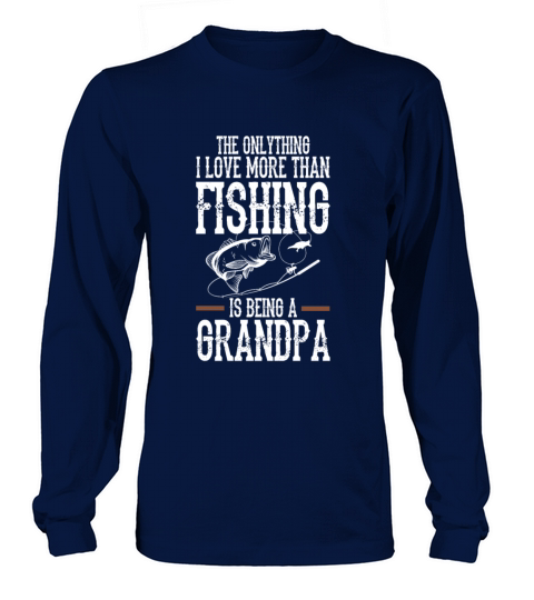 Fishing Grandpa Women's Long Sleeve