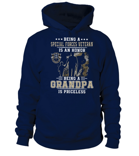 being a special forces veteran is an honor being g Women's Hoodie