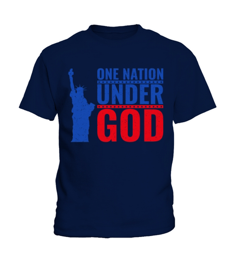One Nation Under GOD Kids T-Shirt