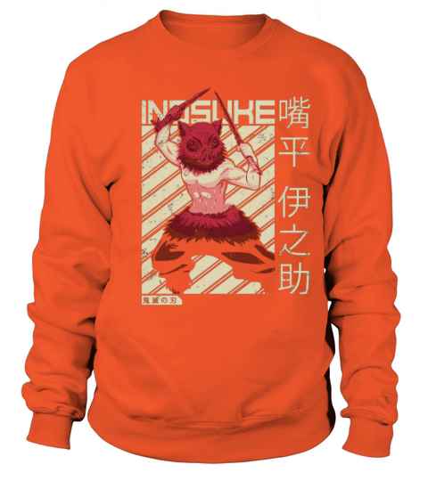 Inosuke Demon Slayer Anime T-Shirt Men's Sweatshirt