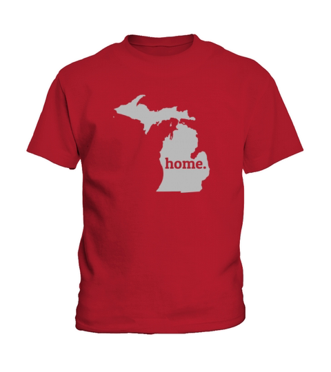 Michigan Is My Home T-Shirt Kids T-Shirt
