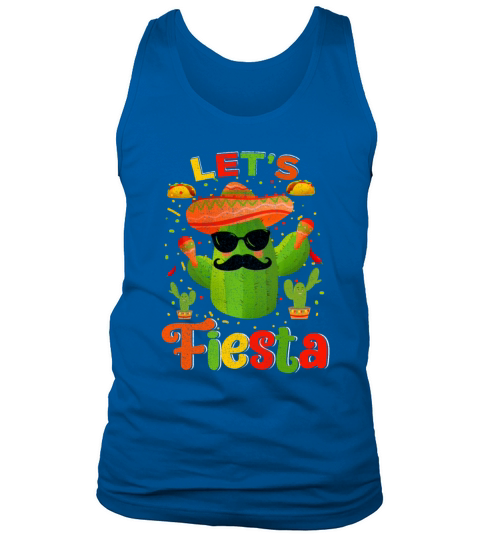 Cinco De Mayo Outfits Lets Fiesta Mexican Food Men's Tank Top
