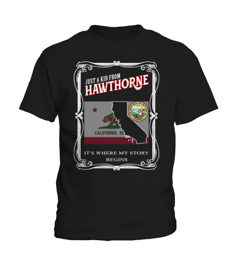 Hawthorne - CALIFORNIA Kids T-Shirt