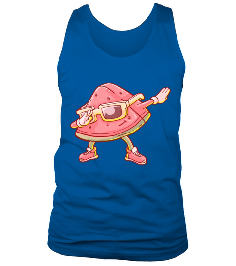 Watermelon Dabbing Kawaii Men's Tank Top