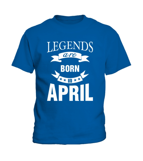 Legends are born in April Kids T-Shirt