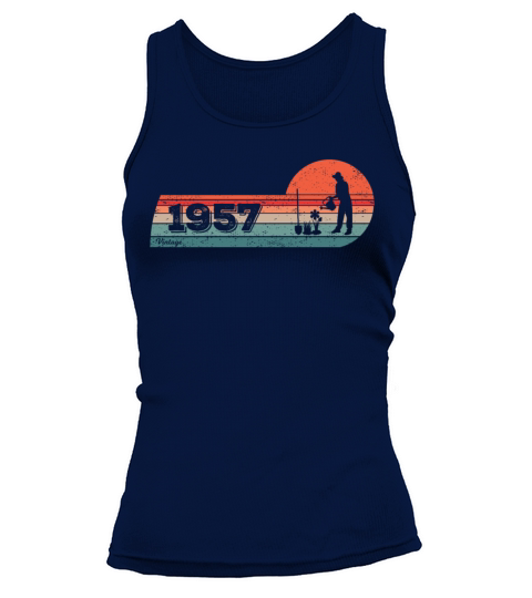 GardenerVintage born 1957 Birthday Garden plants Tank top Woman
