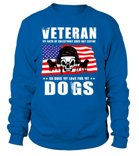 Veterans Day Shirt for Dog Owners Women's Sweatshirt