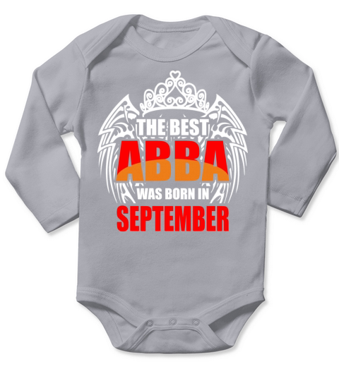 The Best was Born in September Long Sleeve Baby One-Piece
