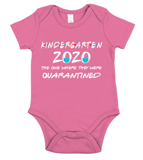 Kindergarten The One Where They Were Quarantined Short Sleeve Baby One-Piece