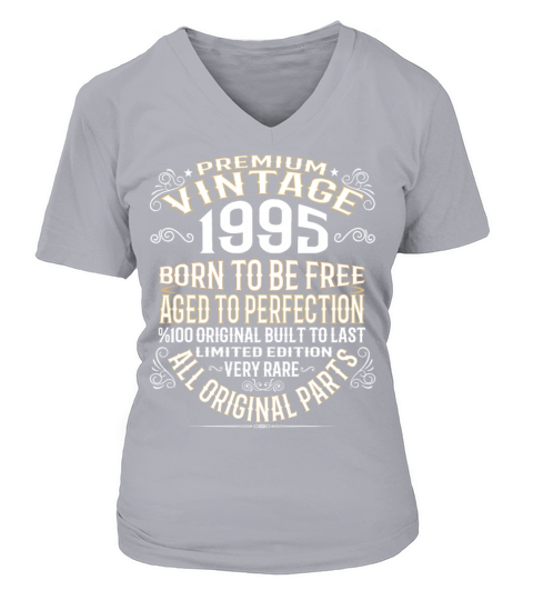 PREMIUM VINTAGE 1995 Women's V-Neck T-shirt
