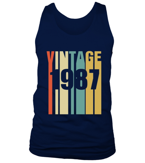 Vintage 1987 Retro Men's Tank Top