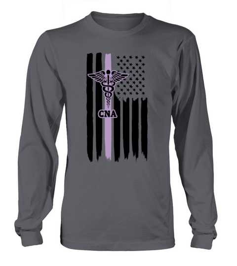 Nurse Flag USA Gift Women's Long Sleeve