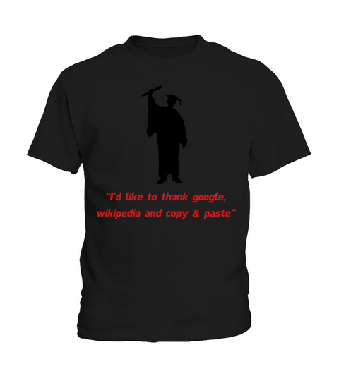Internet Graduate Graduation thanks Kids T-Shirt