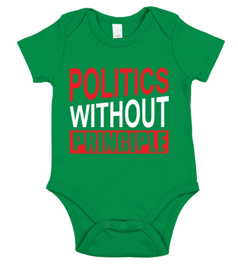 Politics Without Principle Short Sleeve Baby One-Piece