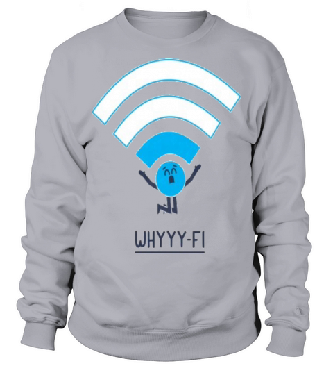 whyyy-fi Men's Sweatshirt