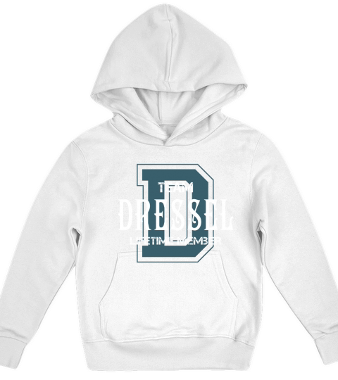 DRESSEL Shirts - Team DRESSEL Lifetime Member Name Shirts Kids Hoodie