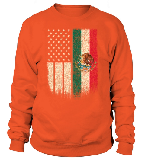 Mexican American Patriot Mexican American Flag Women's Sweatshirt
