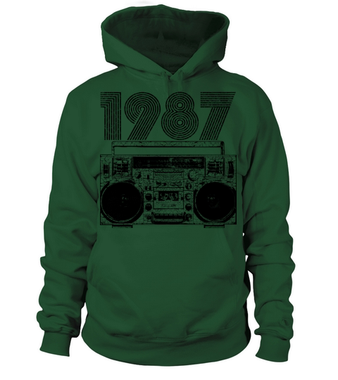 1987 Boombox Women's Hoodie