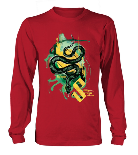 Harry Potter Slytherin Snake Men's Long Sleeve