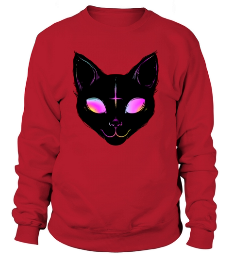 Satanic Cat Women's Sweatshirt