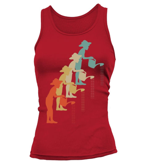 Retro Vintage Style Gardener Garden Gardening Women's Tank Top