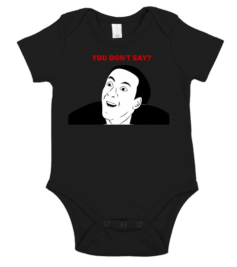 You dont say internet meme Short Sleeve Baby One-Piece