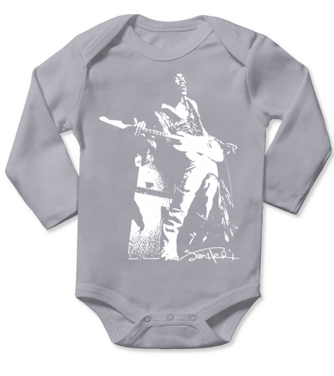 JIMI HENDRIX Long Sleeve Baby One-Piece