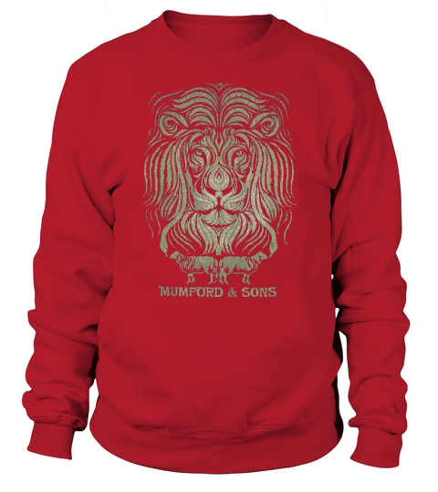 Mumford  Sons  Lion Sweatshirt Unisex