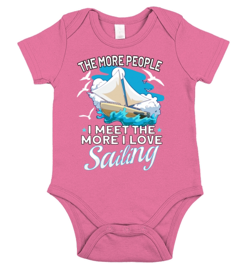 Sailing Sailboat Boating Retirement Plan Yacht Short Sleeve Baby One-Piece